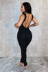 Robin Ribbed Knit Zip Up Jumpsuit